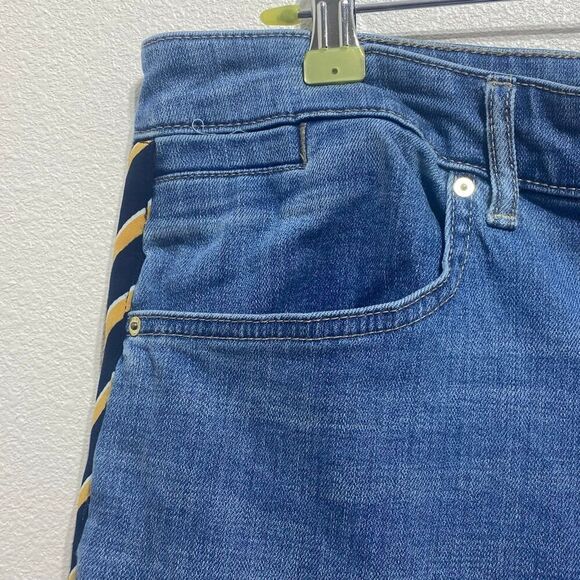 Tommy Hilfiger Side Stripe Boyfriend Jeans Size 12 - Picture 6 of 11